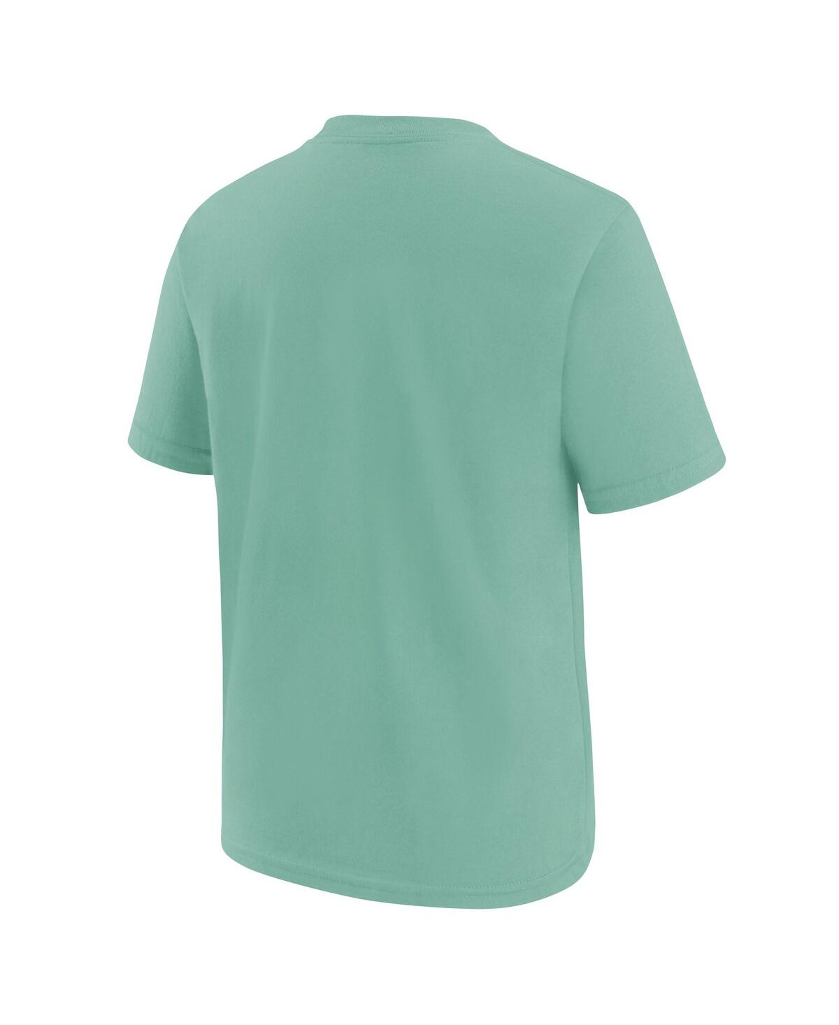 Nike Big Boys And Girls Mint New York Liberty Original Content T-shirt In Green
