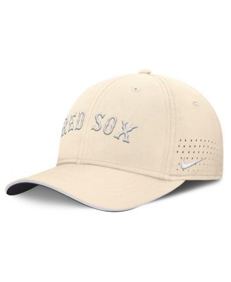 Nike - Men's Cream Boston Red Sox Rise Performance Flex Hat