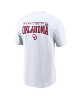 Men's White Oklahoma Sooners T-Shirt