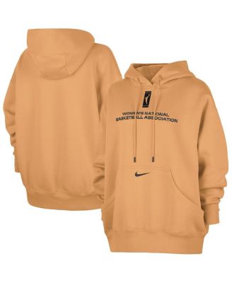 Nike - Women's Light Orange WNBA Logo woman Phoenix Fleece Pullover Hoodie