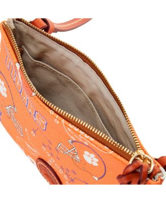 Clemson Tigers Top Zip Crossbody Purse
