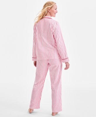 Women's 2-Pc. Cotton Flannel Packaged Pajamas Set, Created for Macy's