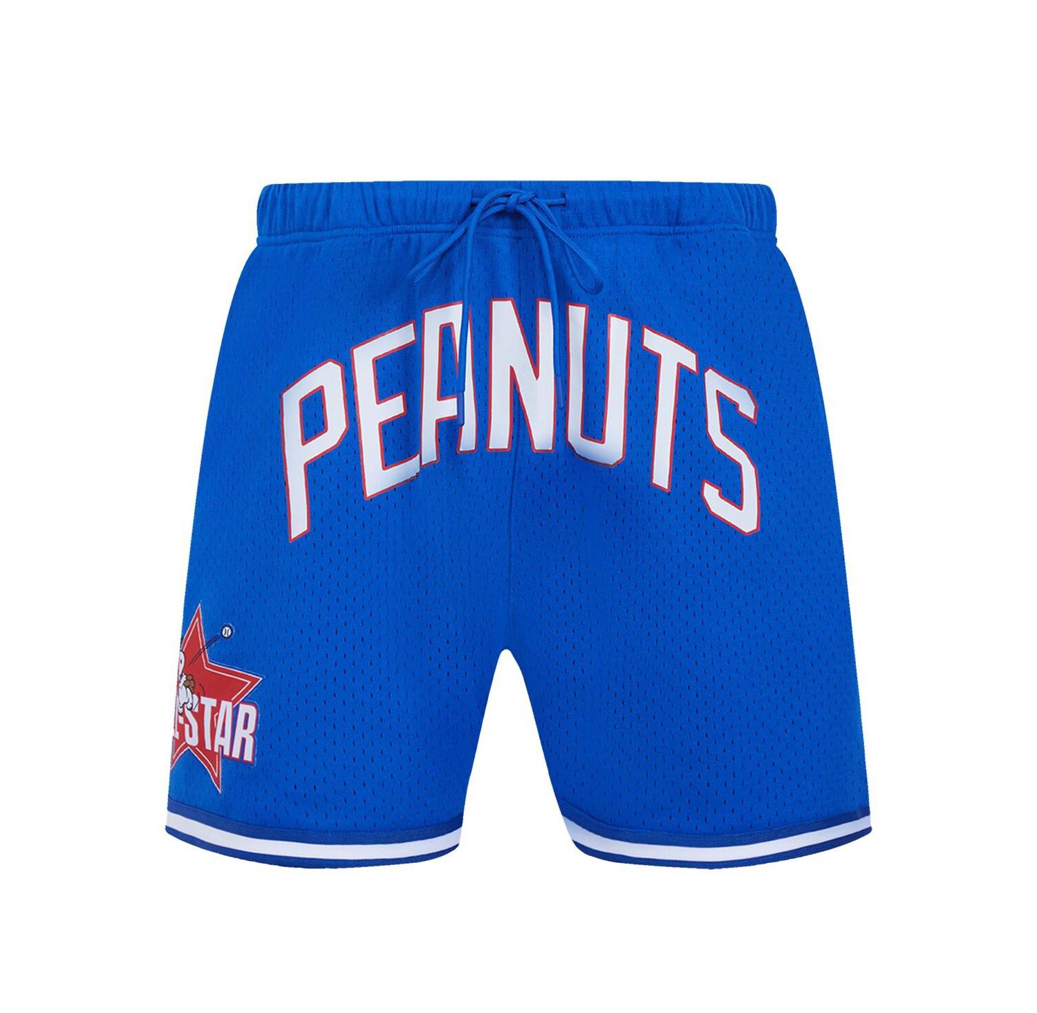 Men's Royal Peanuts Snoopy Good Grief Mesh Shorts