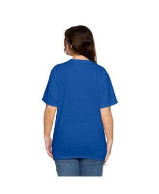 Women's Royal Dallas Cowboys Cheerleaders Sweetheart Boots T-Shirt