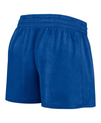 Women's Royal New York Giants Start to Finish T-Shirt and Shorts Combo Pack