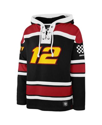 Men's Black Ryan Blaney Superior Lacer Pullover Hoodie