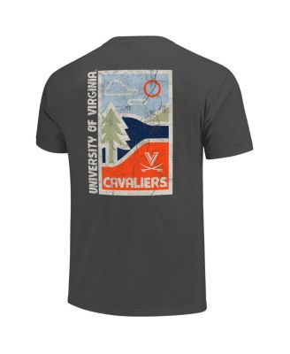Men's Graphite Virginia Cavaliers Comfort Colors Minimalist Distressed Vista T-Shirt
