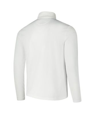 Men's White U.S. Paralympics Villagewear Quarter-Zip Sweatshirt