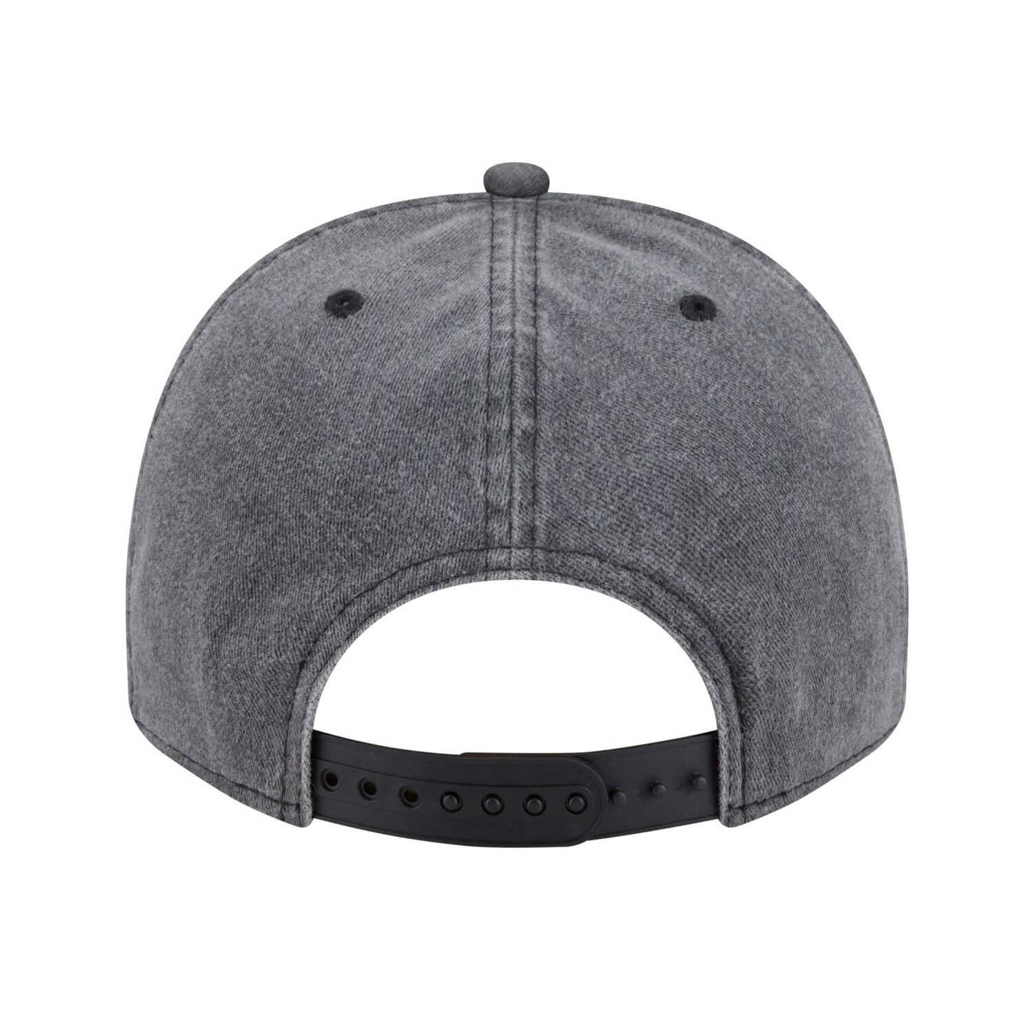 Men's Charcoal Milwaukee Bucks Throwback Washed Pre-Curved 9FIFTY Snapback Hat