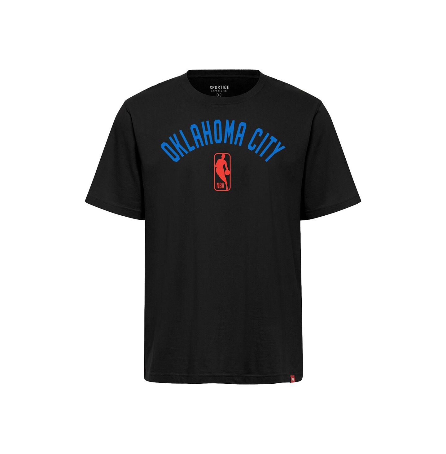 Футболка Sportiqe Black Oklahoma City Thunder Duke Premium — фото 2