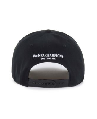 Men's Black Boston Celtics Every Time Past Champs Hitch Adjustable Hat