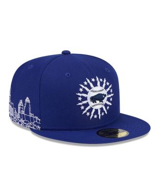 New Era - Men's Dark Blue Buffalo Bisons Theme Nights 59FIFTY Fitted Hat