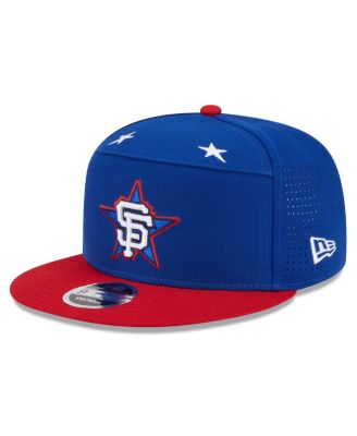Men's Blue/Red San Francisco Giants 2025 MLB All-Star Game Workout Side Patch 9FIFTY Snapback Hat