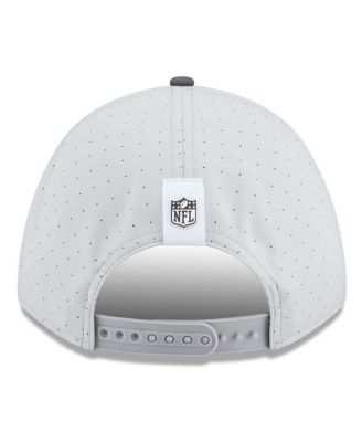 Men's Gray/Graphite Cleveland Browns 2025 NFL Training Camp A-Frame 9FORTY Adjustable Hat