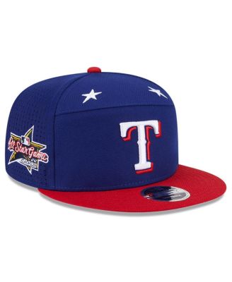 New Era - Men's Royal/Red Texas Rangers 2025 MLB All-Star Game Side Patch 9FIFTY Snapback Hat