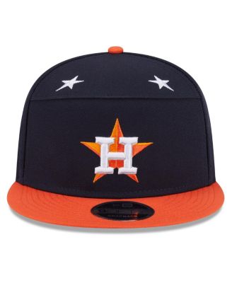 Men's Navy/Orange Houston Astros 2025 MLB All-Star Game Side Patch 9FIFTY Snapback Hat