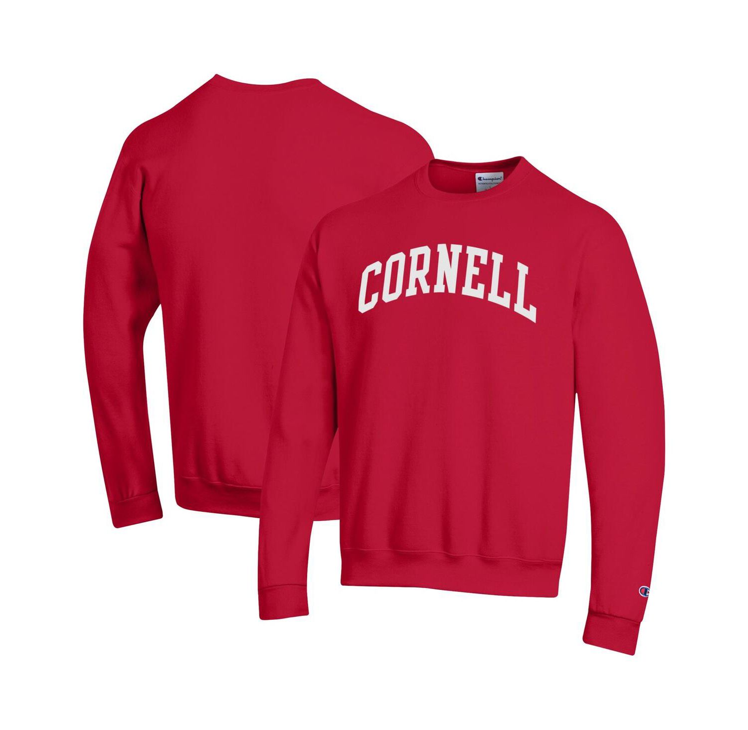 Men's Red Cornell Big Red Basic Arch Fleece Pullover Sweatshirt