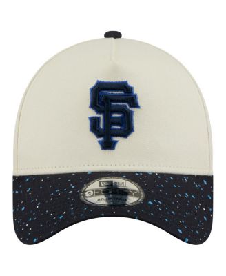 Men's Cream San Francisco Giants Speckle A-Frame 9FORTY Adjustable Hat