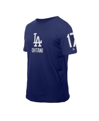 Men's Shohei Ohtani Royal Los Angeles Dodgers Design Lab Name Number T-Shirt