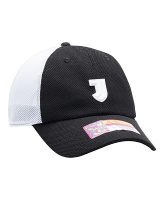 Men's and Women's Black Juventus Ace Classic Adjustable Hat