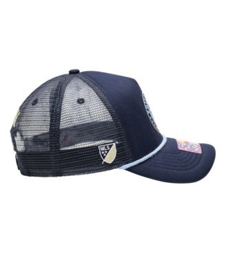 Men's Navy Philadelphia Union Atmosphere Trucker Adjustable Hat