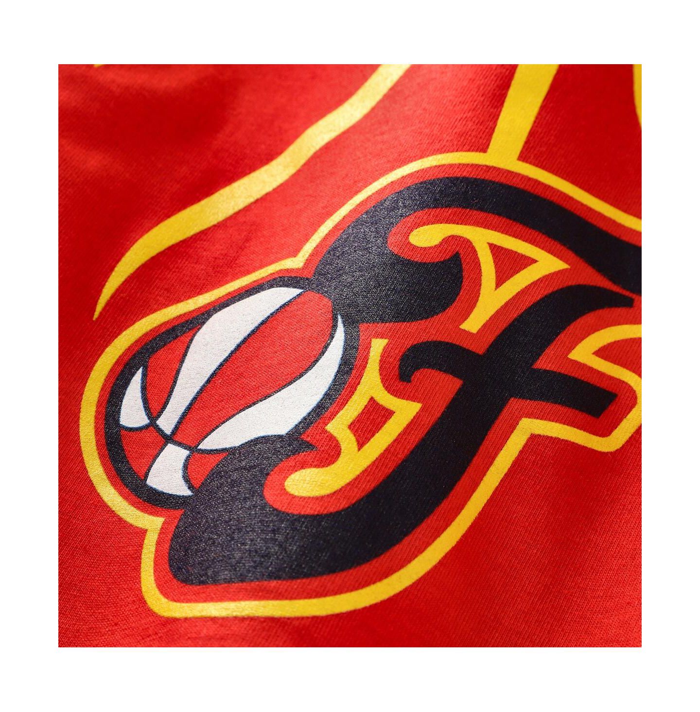 Футболка Stitches Red Indiana Fever Basketball — фото 4