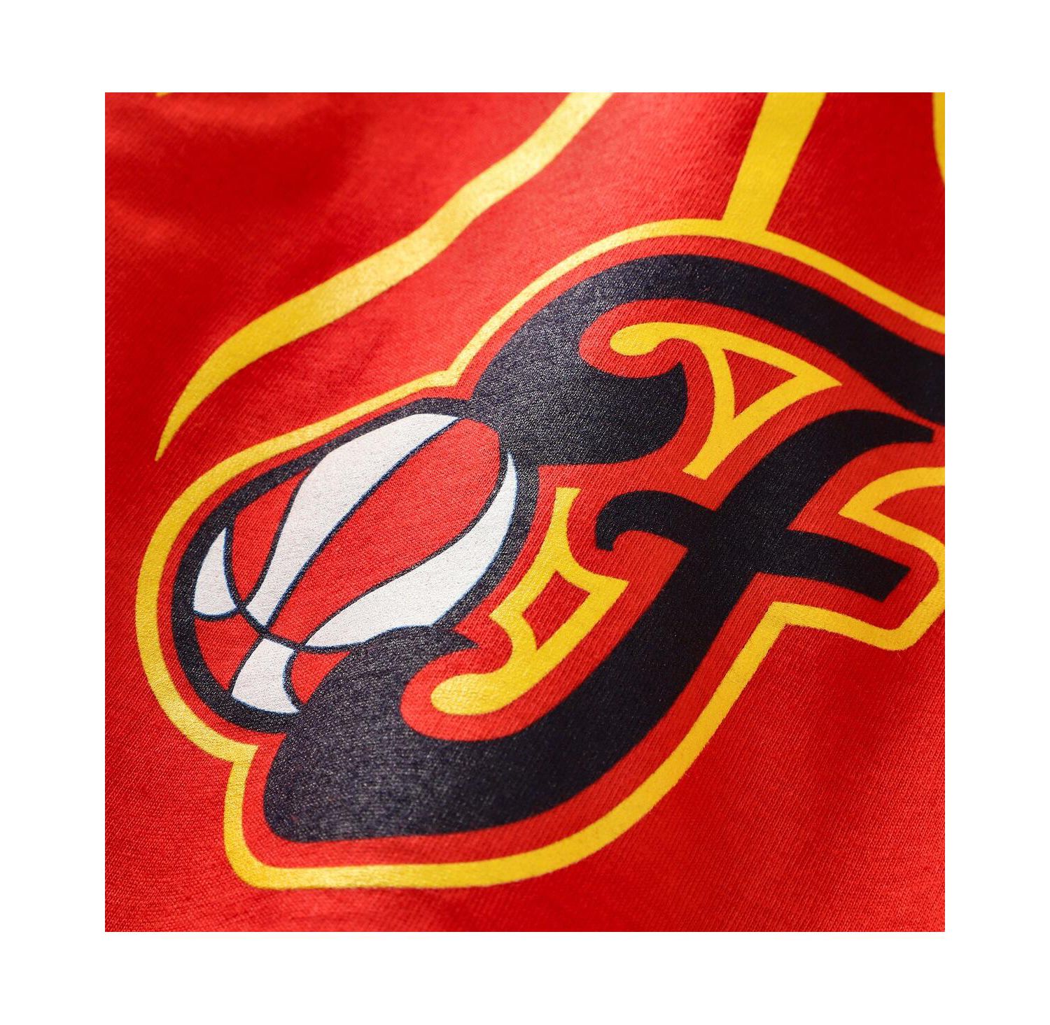 Men's and Women's Red Indiana Fever Basketball T-Shirt