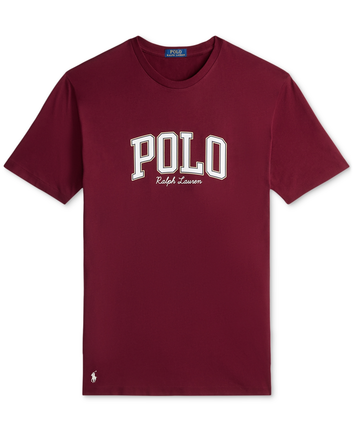 Polo Ralph Lauren Ralph Lauren Logo Jersey T-shirt In Red