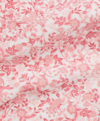 Baby Girls Floral Velour Hoodie & Pant Set