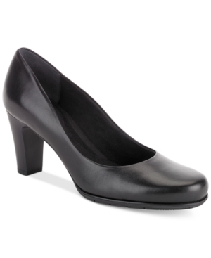 image of Rockport Women-s Total Motion Round-Toe Pumps Women-s Shoes