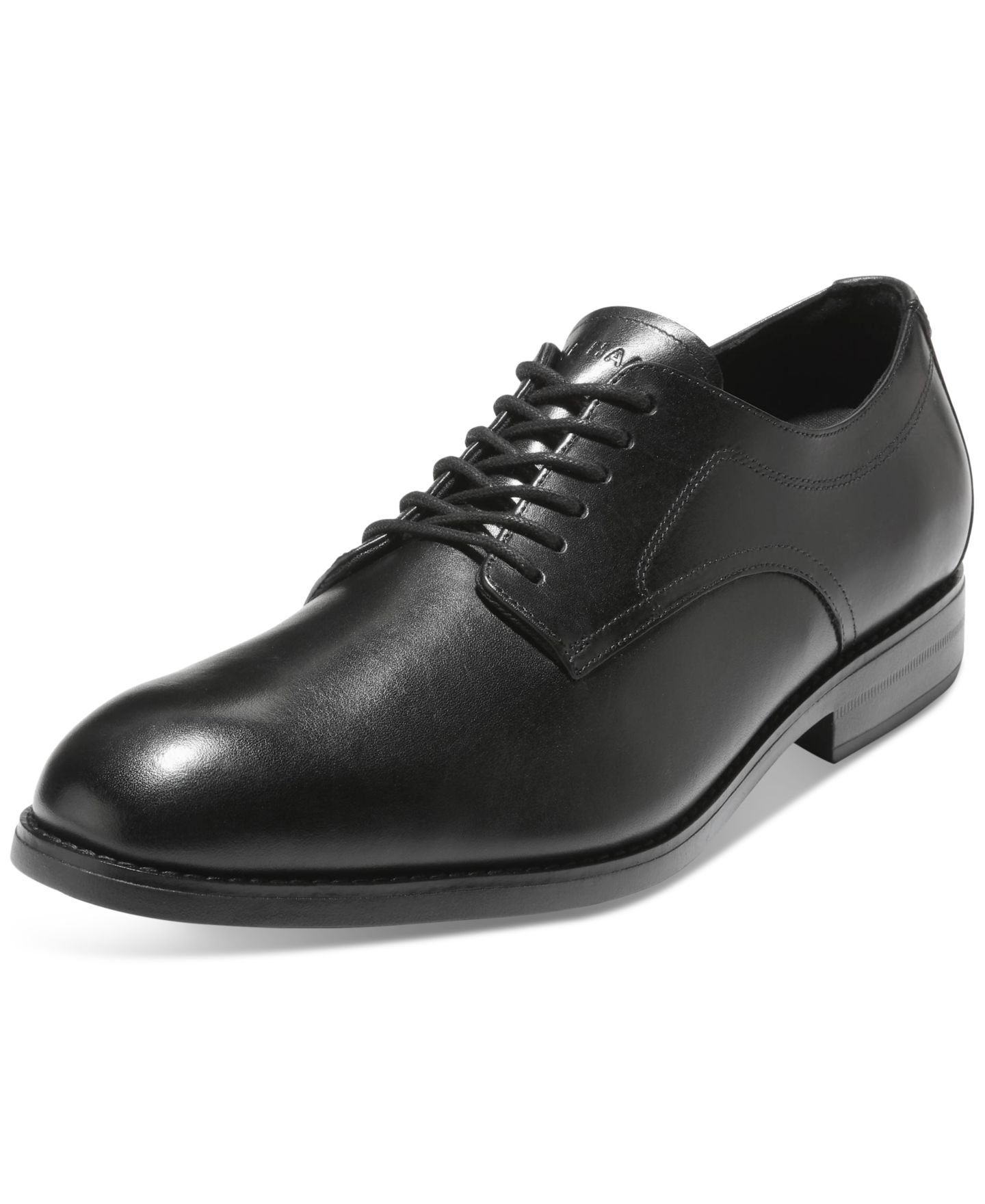 Обувь Cole Haan Men's Harmon Grand Plain Toe Oxfords, цвет: Чёрный — фото 7