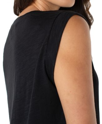 Women's Sleeveless Boat-Neck
