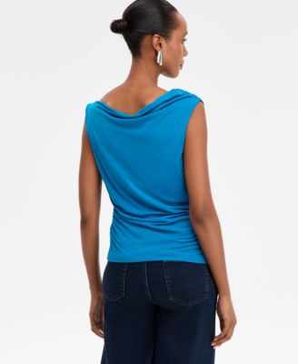 Women's Cowl-Neck Sleeveless Top, Macy's Exclusive