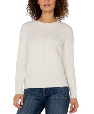 Liverpool Los Angeles - Women's Crewneck Long-Sleeve Raglan Sweater