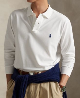 Men's Classic-Fit Stretch Mesh Polo Shirt