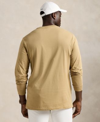 Men's Big & Tall Classic-Fit Jersey Long-Sleeve T-Shirt