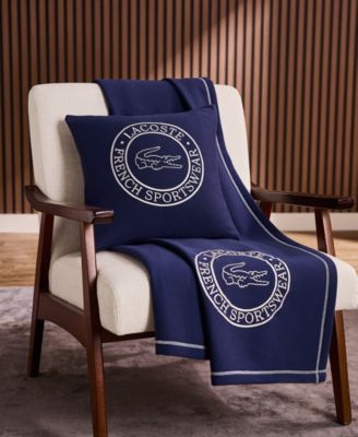 Lacoste Sportswear Cotton Throw, 50" x 70"