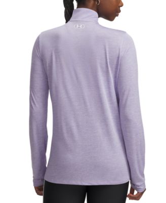 Women's Twist Tech Quarter-Zip Logo Top