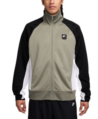 Air Men's Relaxed Fit Colorblocked Zip-Front Jacket