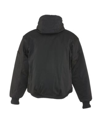 Big & Tall ComfortGuard Service Jacket - Insulated Denim Hooded Work Jacket for Cold Weather