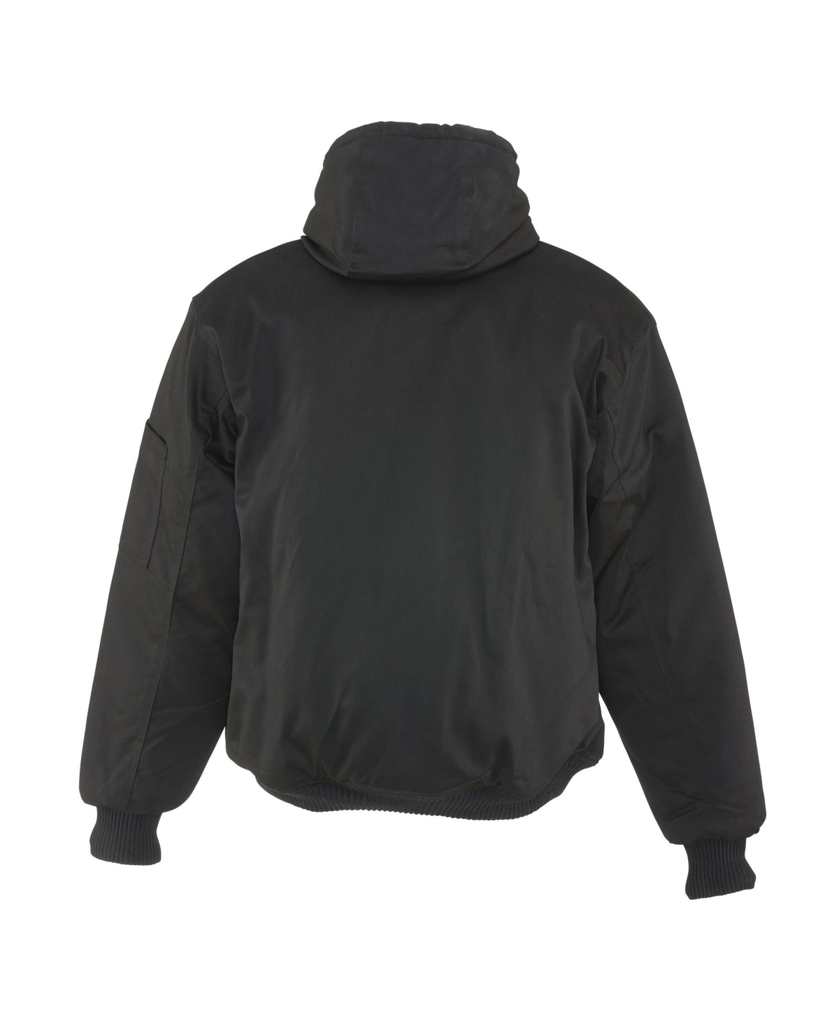 RefrigiWear Big & Tall ComfortGuard Service Jacket - Insulated Denim Hooded Work for Cold Weather