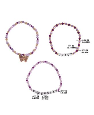Choose Juicy Superstar 3 Piece Beaded Jewelry