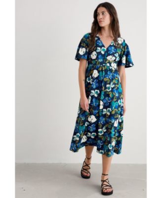 Women's Chateaux Half Sleeve Dress