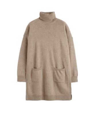 Women's Cashmere Rollneck Dress