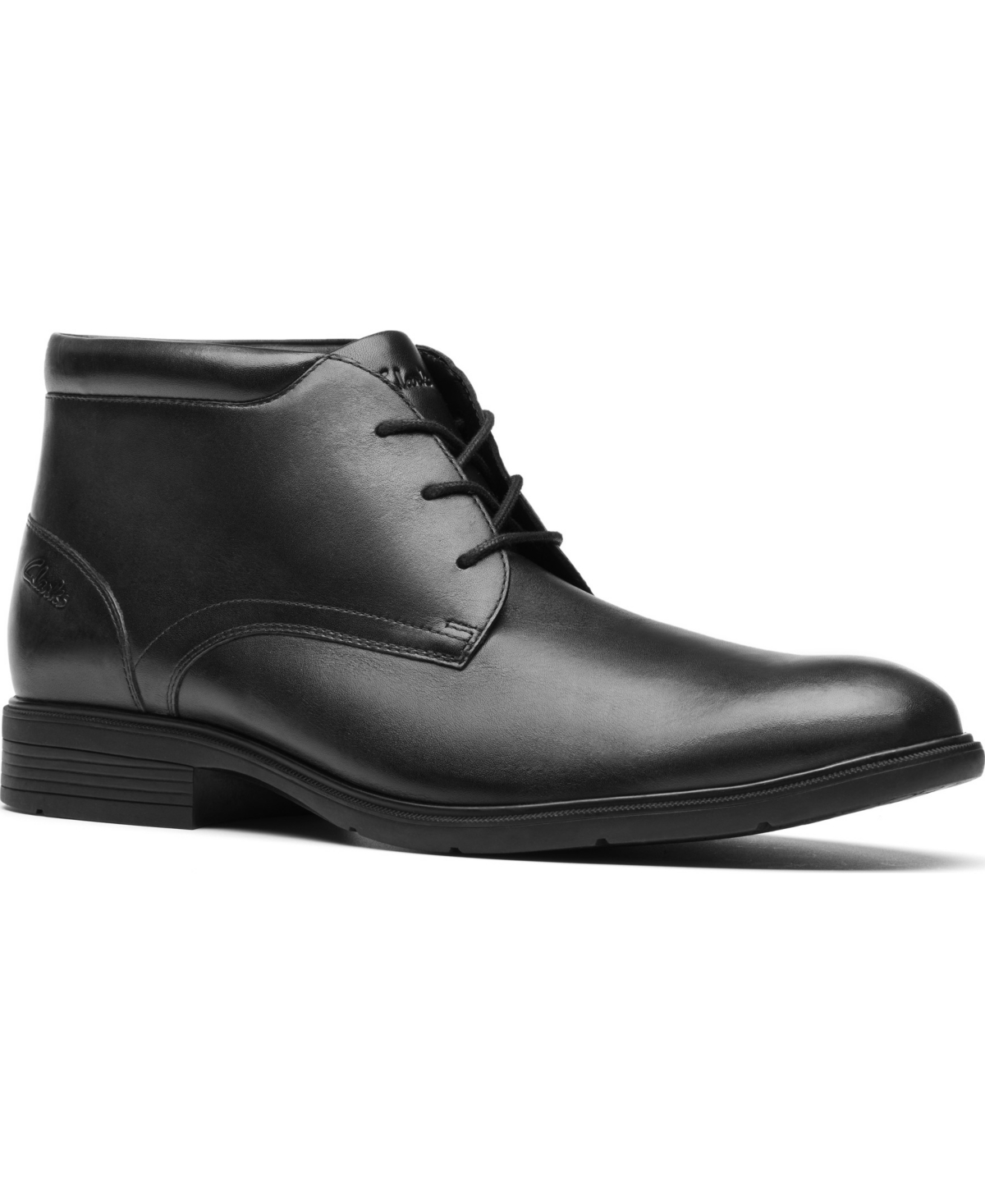 Men's Collection Steadwell Mid Boots - Black leather