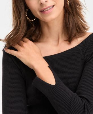 Women's Wide-Neck Sweater