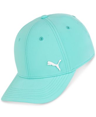 Men's Alloy Solid Color Cat Logo Stretch Fit Cap