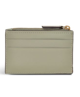 Face To Face Check Zip Top Coin Purse