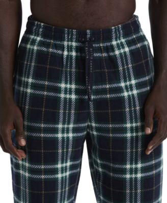 Men's Shirt & Plaid Pajama Set