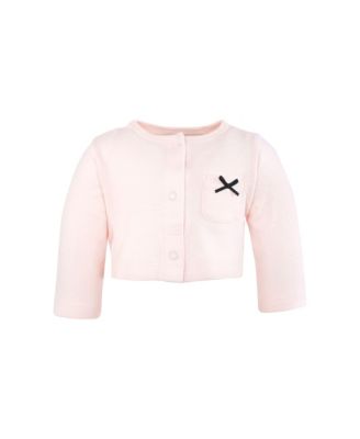 Baby Girls Hudson Cotton Dress and Cardigan Set